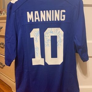 Eli Manning NY Giants Autographed Jersey